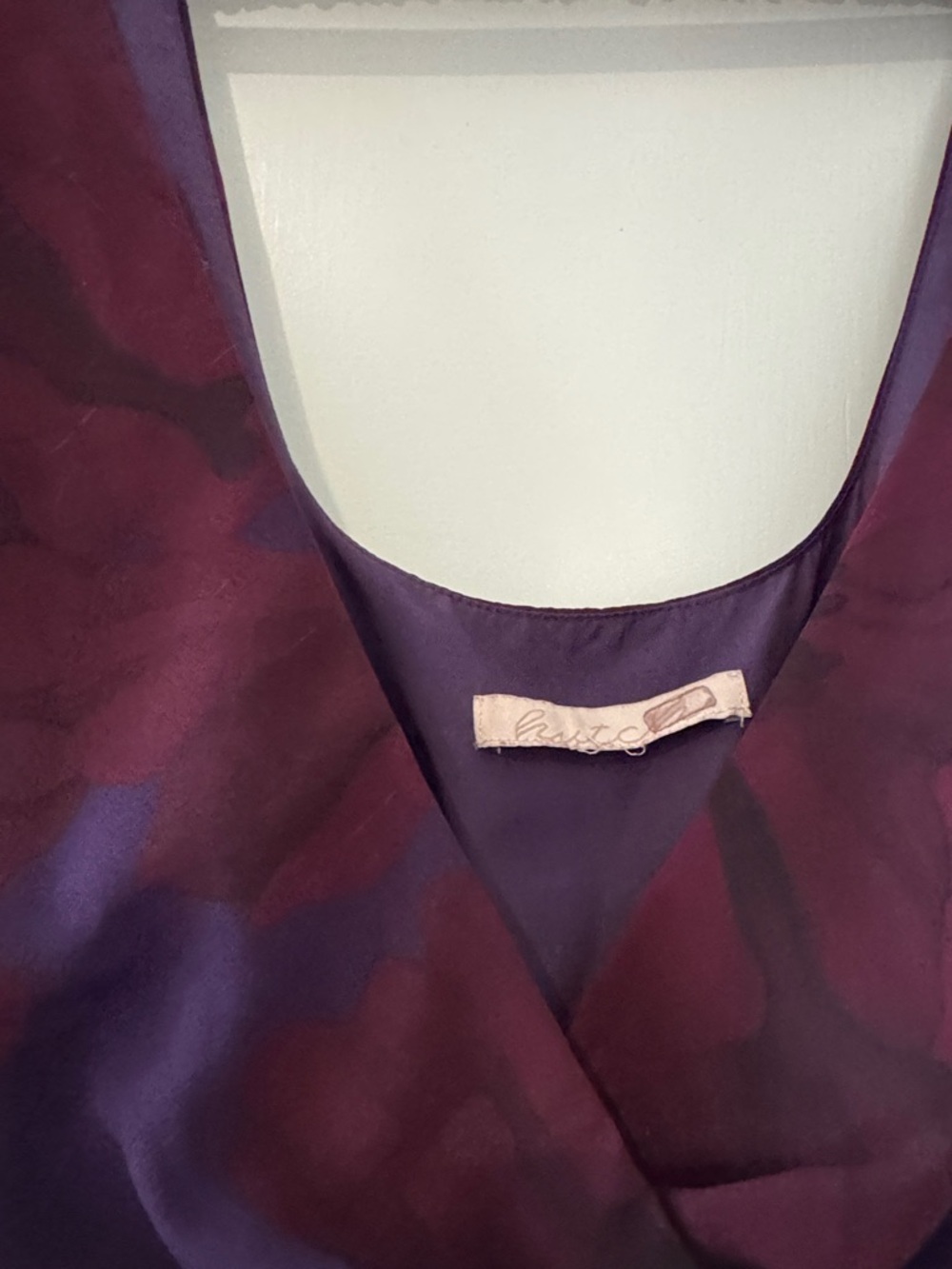 Hutch Long-Sleeve Wrap Ruffle Maxi Dress - Picture 4 of 4